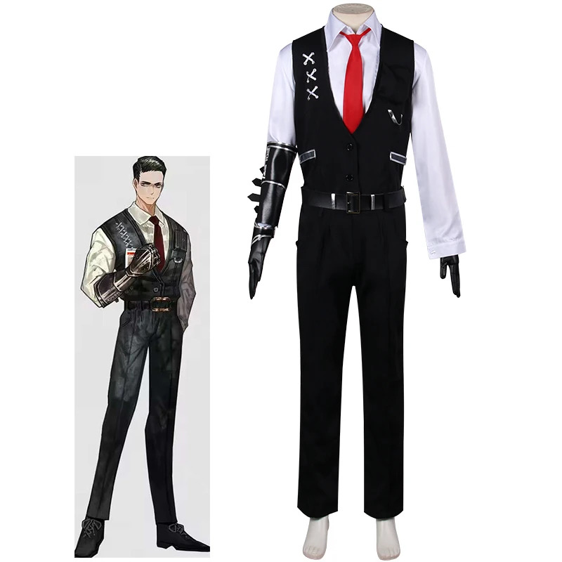 Cosplay Prop Business - Juego Limbus Company Mursault disfraz de