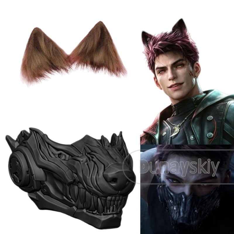 Cosplay Prop 3D Print Settings - Máscara de lobo Valko de Love