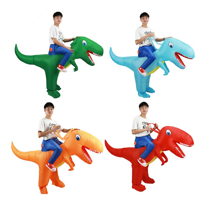 Cosplay Prop Business - Traje Inflable de Dinosaurio para Montar,