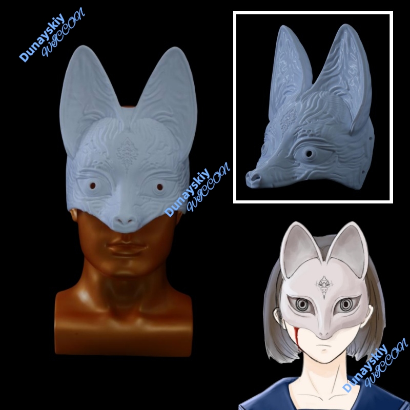 Cosplay Prop 3D Print Settings - Hill Halloween mascarada fiesta máscara de