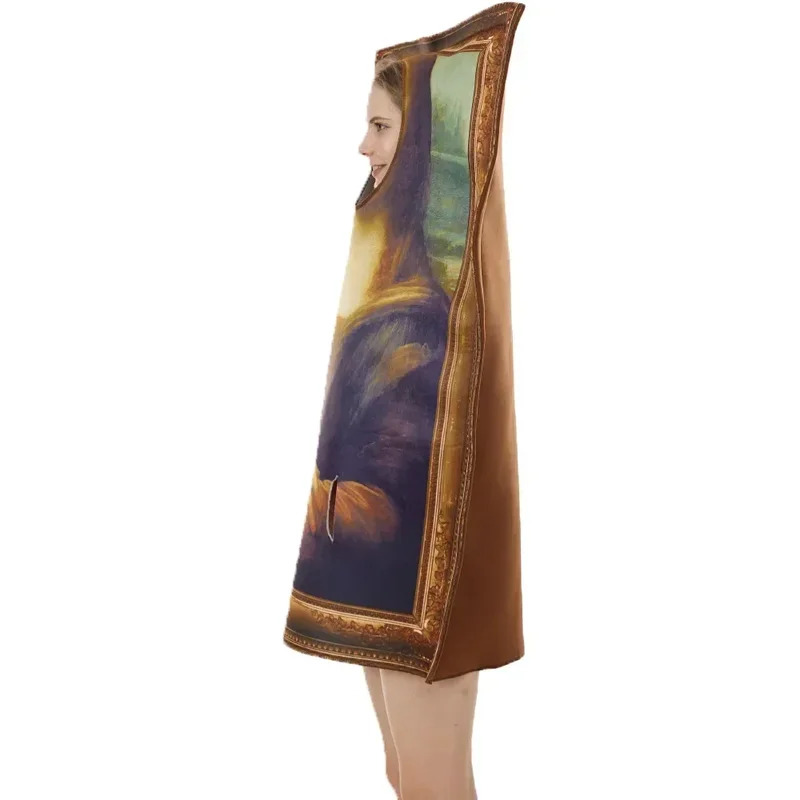Cosplay Prop Painting - Disfraz de pinturas cicafas Mona Lisa,
