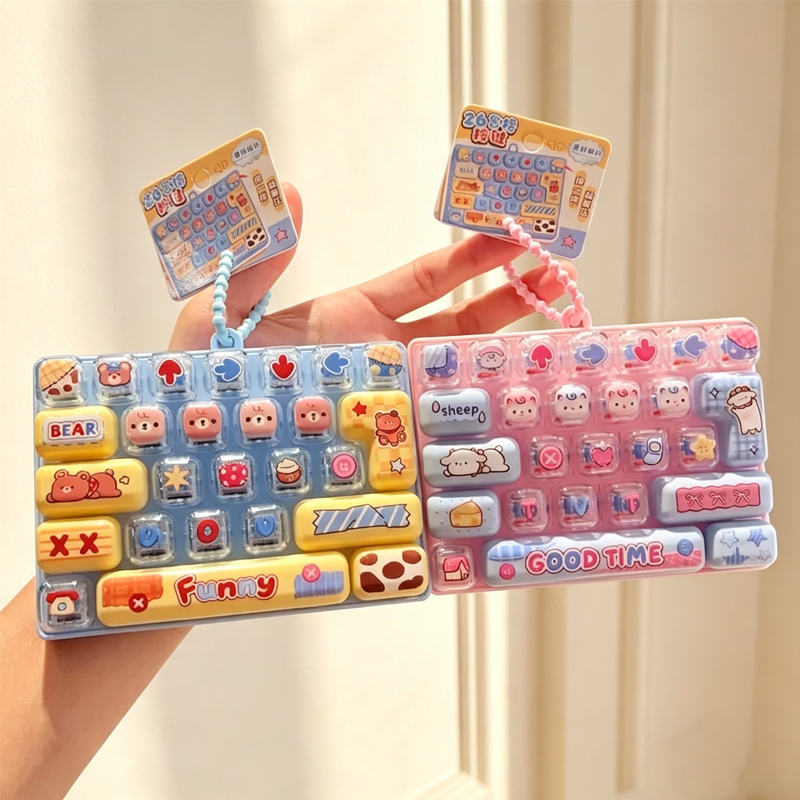Cosplay Fire Prop - En stock: Llavero de teclado antiestrés/fidget