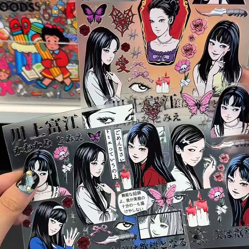 Pegatinas de Relieve de Tomie  - Cosplay Fire Prop reseña y precio