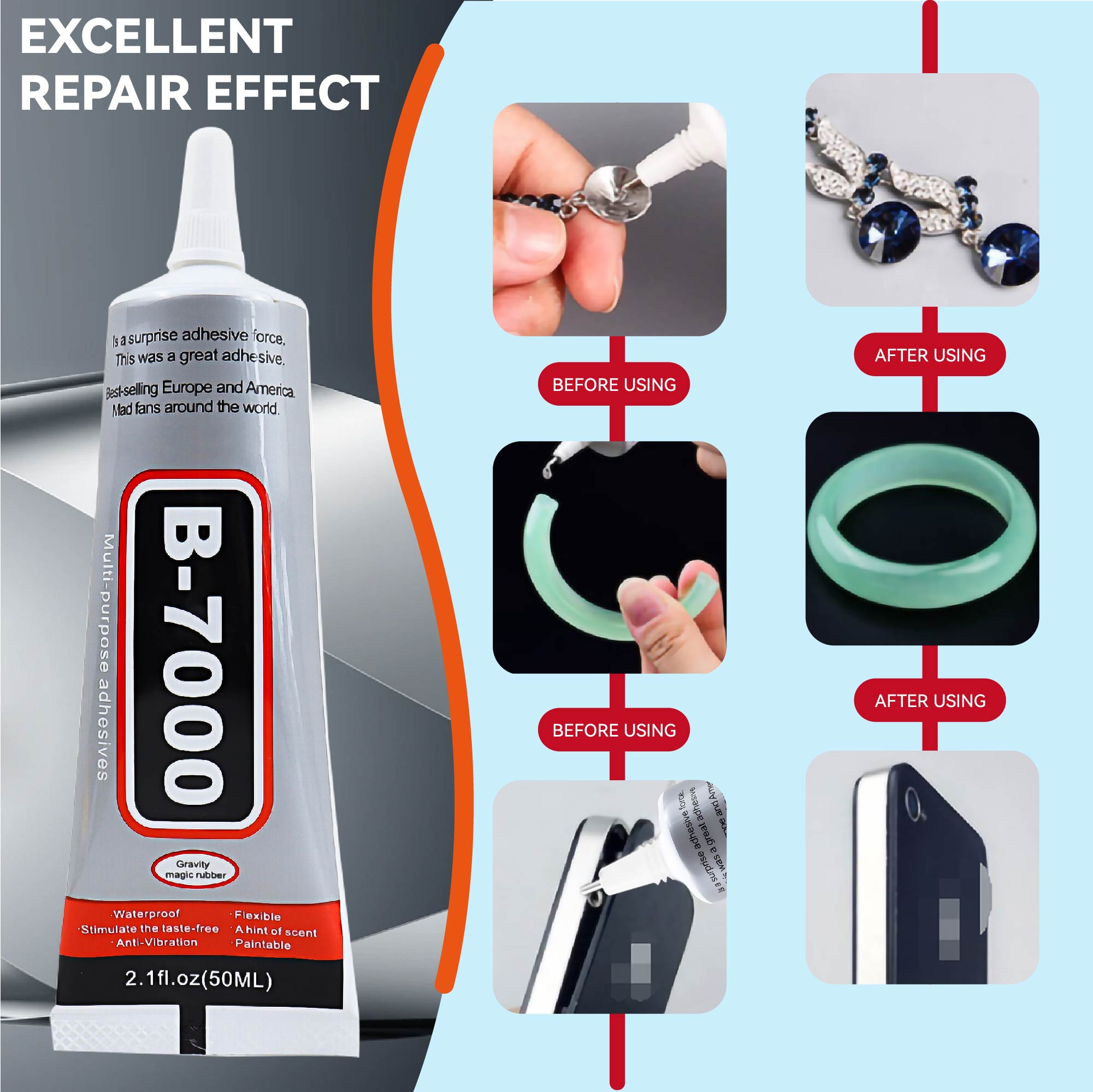Adhesivo para reparación de te - Contact Cement Glue reseña y precio