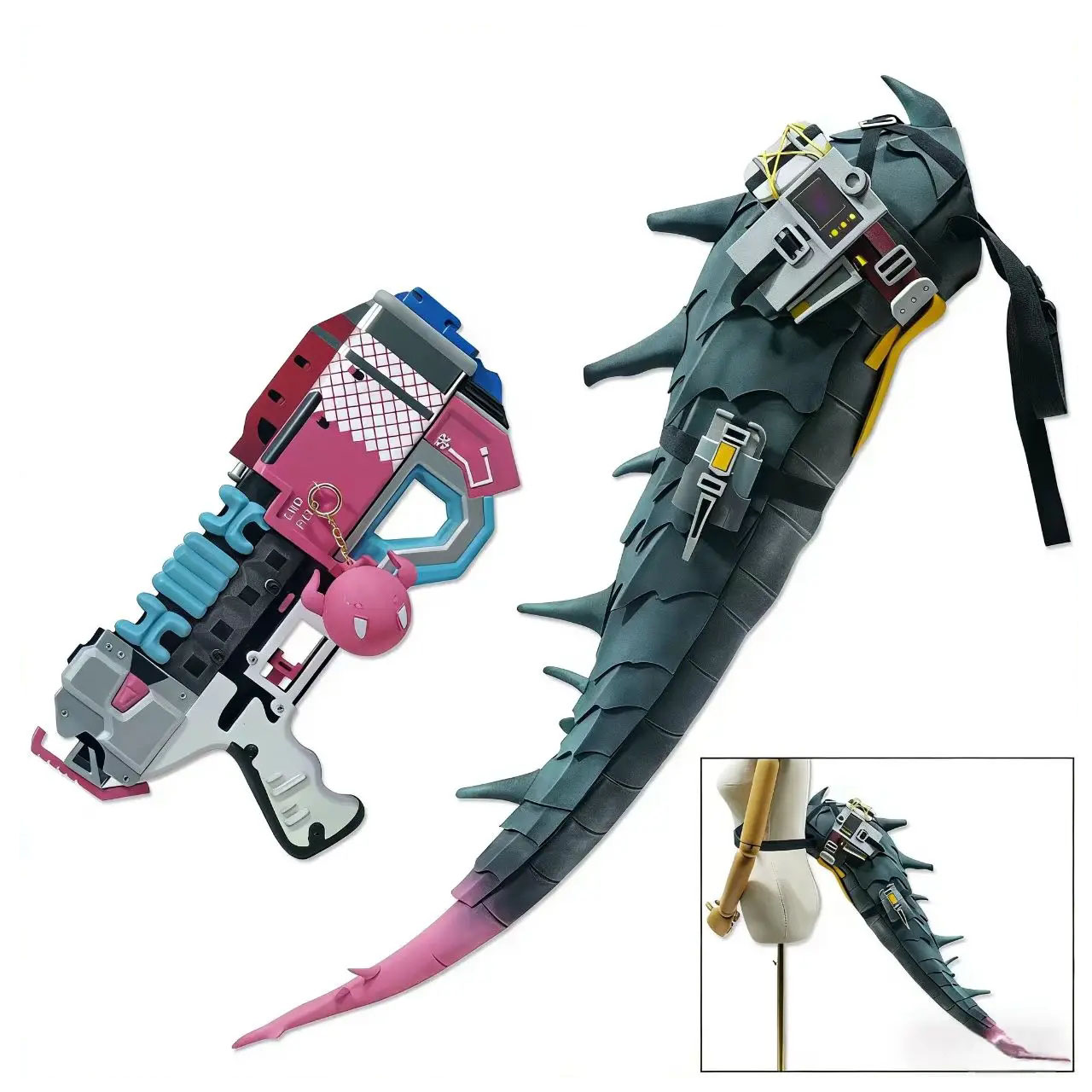 Anime Arknights Yvonne ‌   Pis - Cosplay Fire Prop reseña y precio