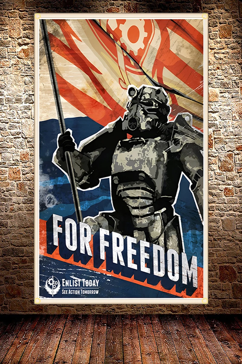 FLAGDOM Bandera de poliéster c - Fallout Cosplay Prop reseña y precio