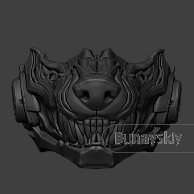 Máscara de lobo Valko de Love  - Cosplay Prop 3D Print Settings reseña y precio