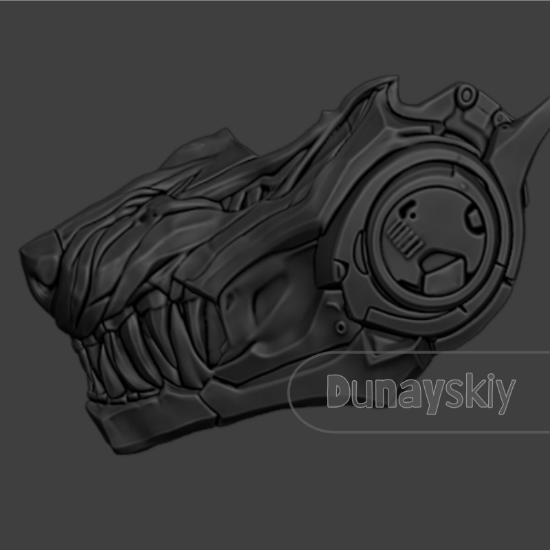 Máscara de lobo Valko de Love  - Cosplay Prop 3D Print Settings reseña y precio