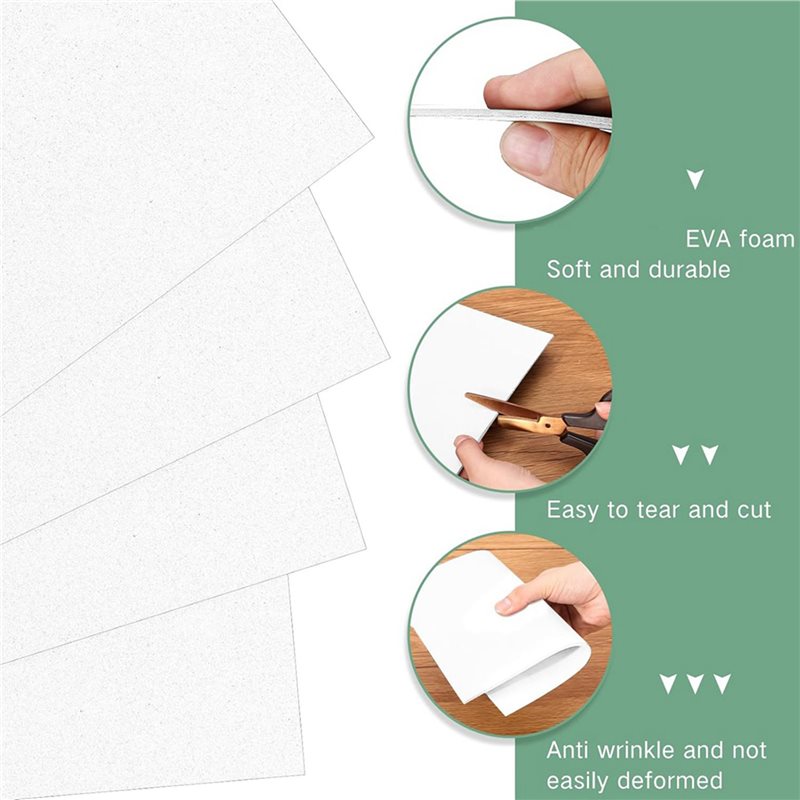 【ÚLTIMA OPORTUNIDAD】60 piezas  - Eva Foam Sheet reseña y precio
