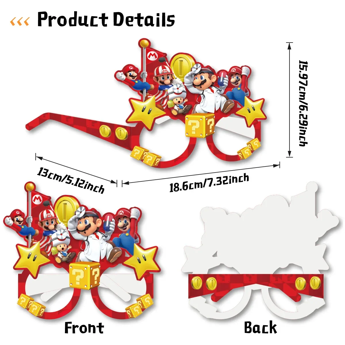 8 piezas de gafas infantiles p - Cosplay Fire Prop reseña y precio