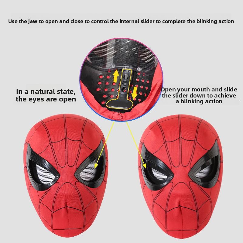 Máscara de Spider-Man transpir - Cosplay Fire Prop reseña y precio