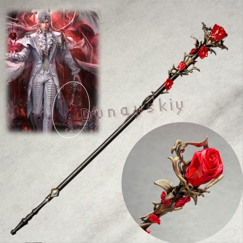 Sylus Staff Silver Wing Demon  - Cosplay Prop 3D Print Settings reseña y precio