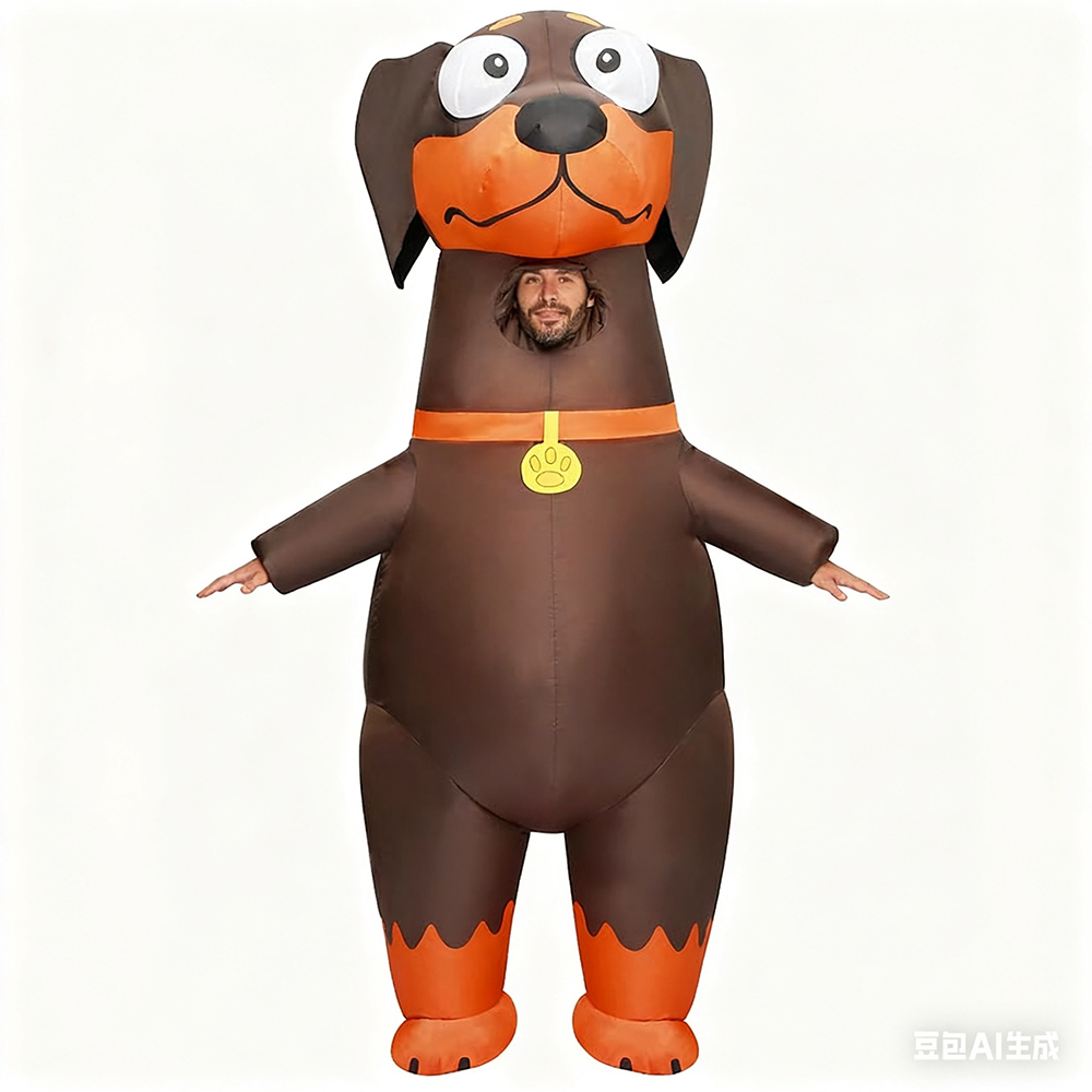 Disfraz Inflable de Dachshund  - Cosplay Prop Business reseña y precio
