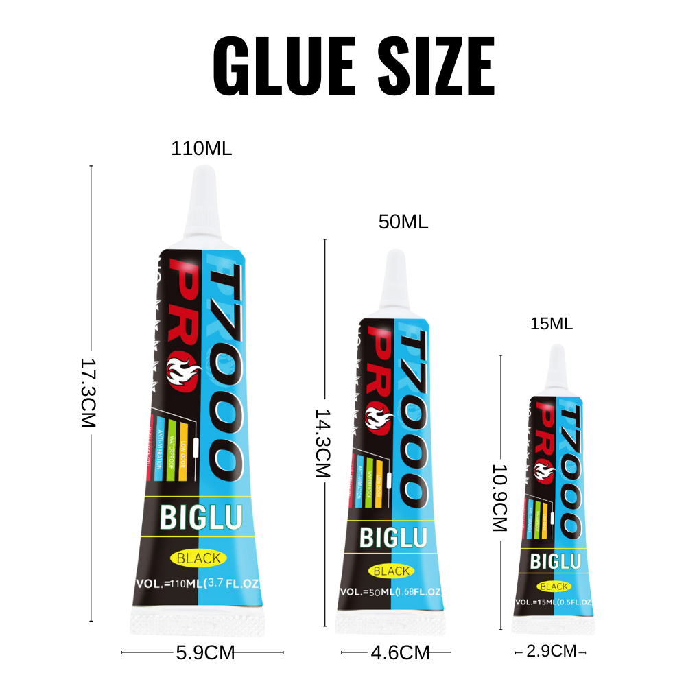 BIGLU T7000 PRO pegamento negr - Contact Cement Glue reseña y precio