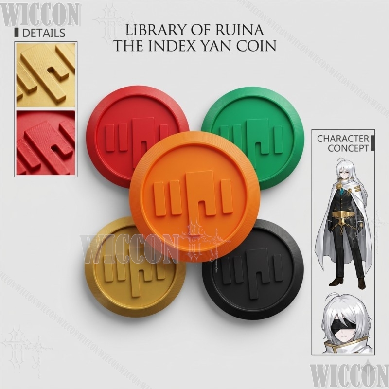 Library Of Ruina The Index Yan - Cosplay Prop 3D Print Settings reseña y precio