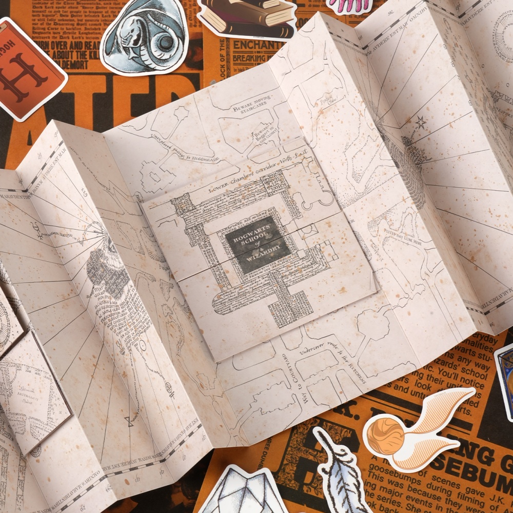 Mapa de la Escuela de Magia de - Prop Para Cosplay reseña y precio