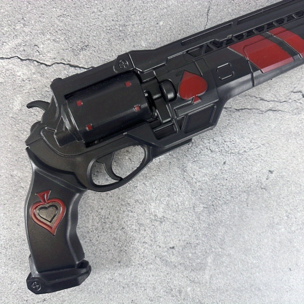 Pistola de PU de 15 pulgadas,  - Dva Cosplay Prop reseña y precio